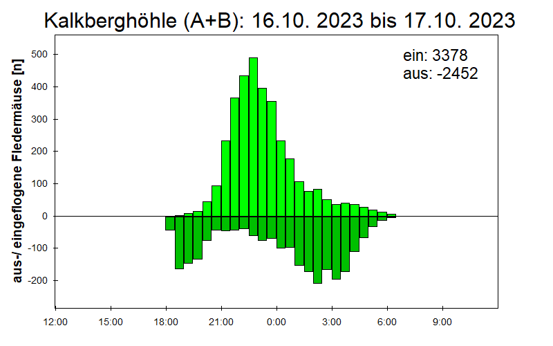 [Fledermaus] Lichtschranke: Segeberger Kalkberg (NABU Schleswig-Holstein)