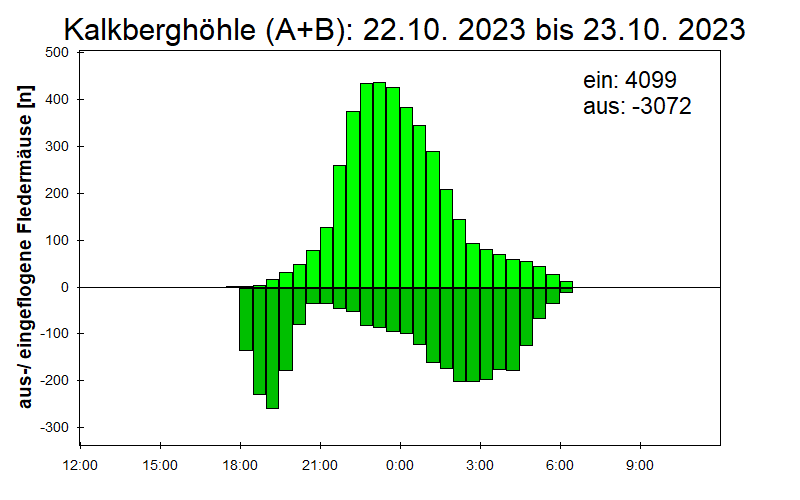 [Fledermaus] Lichtschranke: Segeberger Kalkberg (NABU Schleswig-Holstein)