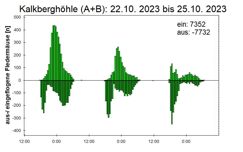 [Fledermaus] Lichtschranke: Segeberger Kalkberg (NABU Schleswig-Holstein)