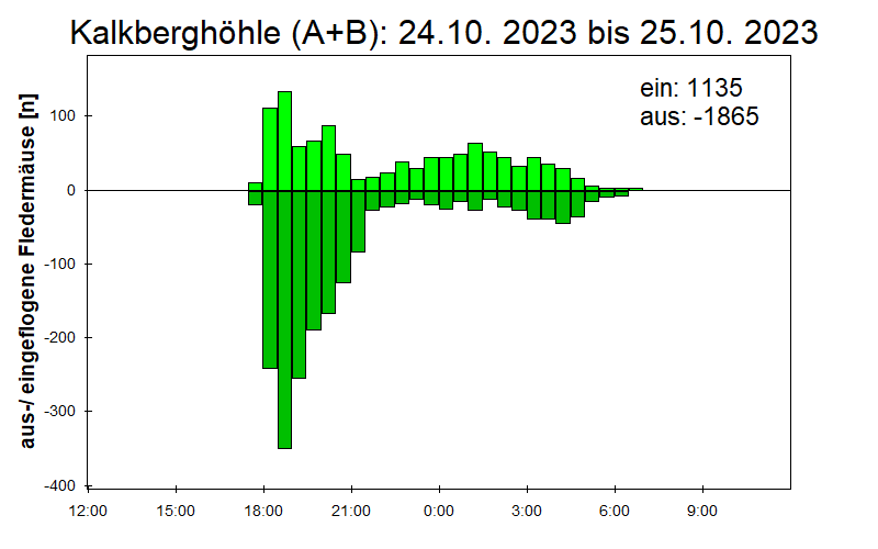 [Fledermaus] Lichtschranke: Segeberger Kalkberg (NABU Schleswig-Holstein)
