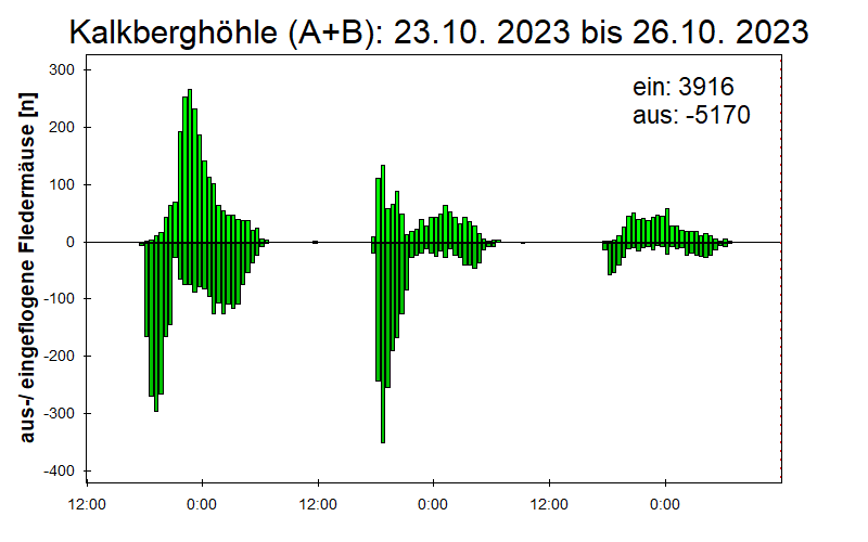 [Fledermaus] Lichtschranke: Segeberger Kalkberg (NABU Schleswig-Holstein)