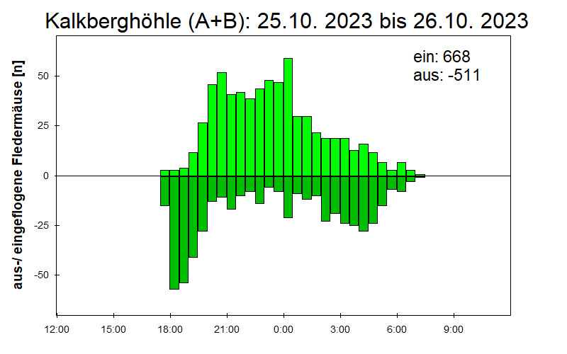 [Fledermaus] Lichtschranke: Segeberger Kalkberg (NABU Schleswig-Holstein)