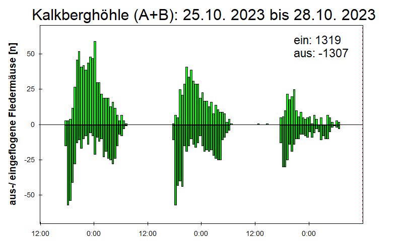 [Fledermaus] Lichtschranke: Segeberger Kalkberg (NABU Schleswig-Holstein)