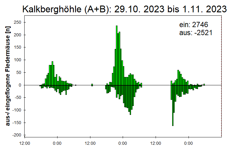 [Fledermaus] Lichtschranke: Segeberger Kalkberg (NABU Schleswig-Holstein)