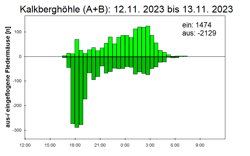 [Fledermaus] Lichtschranke: Segeberger Kalkberg (NABU Schleswig-Holstein)