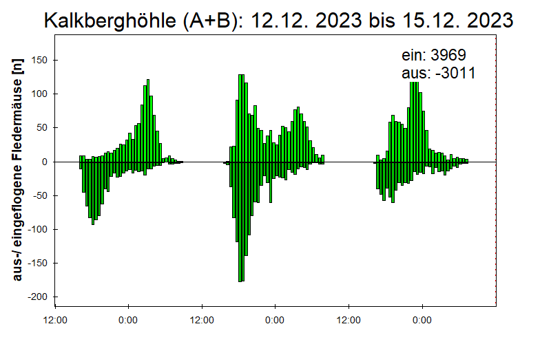 [Fledermaus] Lichtschranke: Segeberger Kalkberg (NABU Schleswig-Holstein)