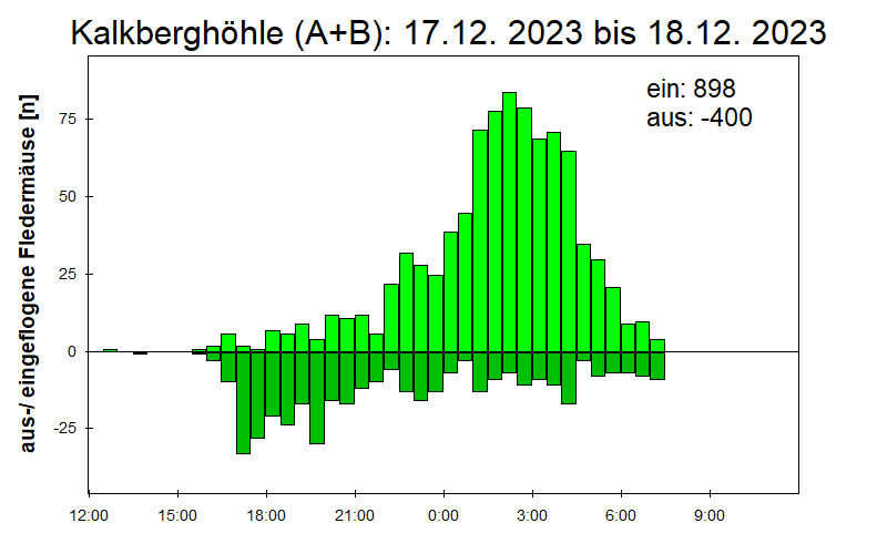 [Fledermaus] Lichtschranke: Segeberger Kalkberg (NABU Schleswig-Holstein)