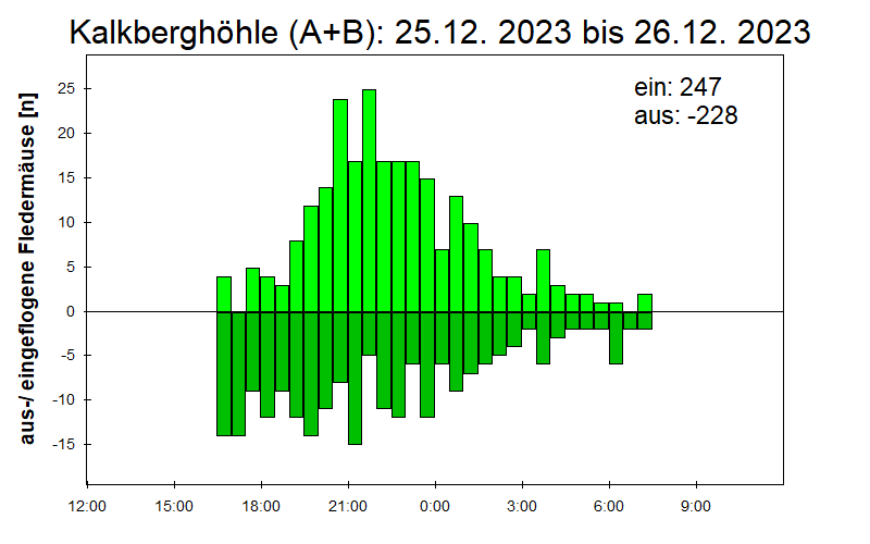 [Fledermaus] Lichtschranke: Segeberger Kalkberg (NABU Schleswig-Holstein)