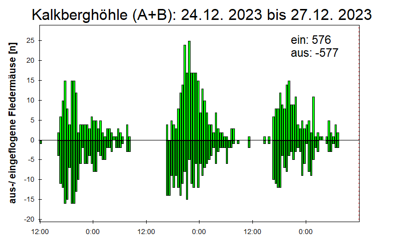 [Fledermaus] Lichtschranke: Segeberger Kalkberg (NABU Schleswig-Holstein)