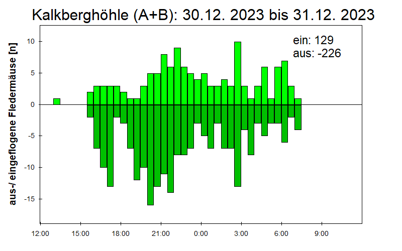 [Fledermaus] Lichtschranke: Segeberger Kalkberg (NABU Schleswig-Holstein)
