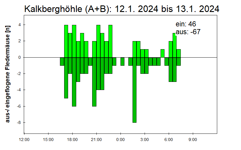 [Fledermaus] Lichtschranke: Segeberger Kalkberg (NABU Schleswig-Holstein)