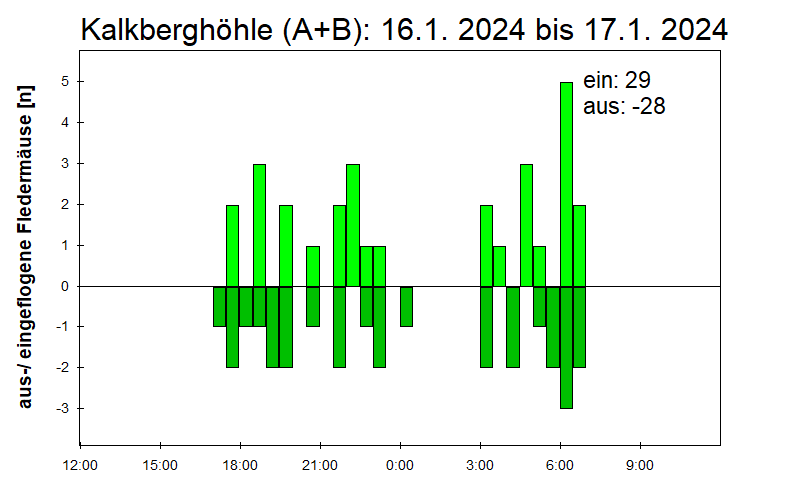 [Fledermaus] Lichtschranke: Segeberger Kalkberg (NABU Schleswig-Holstein)