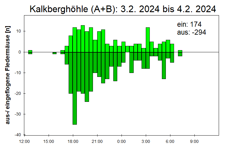 [Fledermaus] Lichtschranke: Segeberger Kalkberg (NABU Schleswig-Holstein)