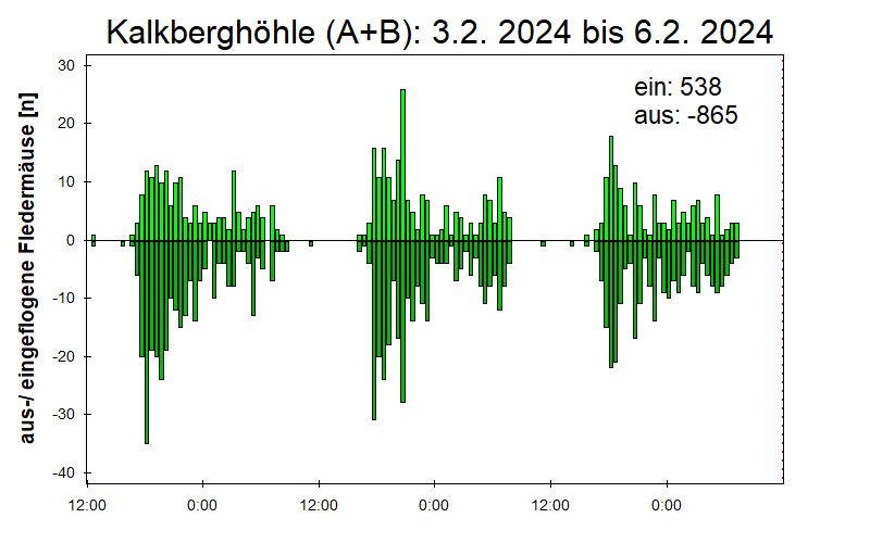 [Fledermaus] Lichtschranke: Segeberger Kalkberg (NABU Schleswig-Holstein)