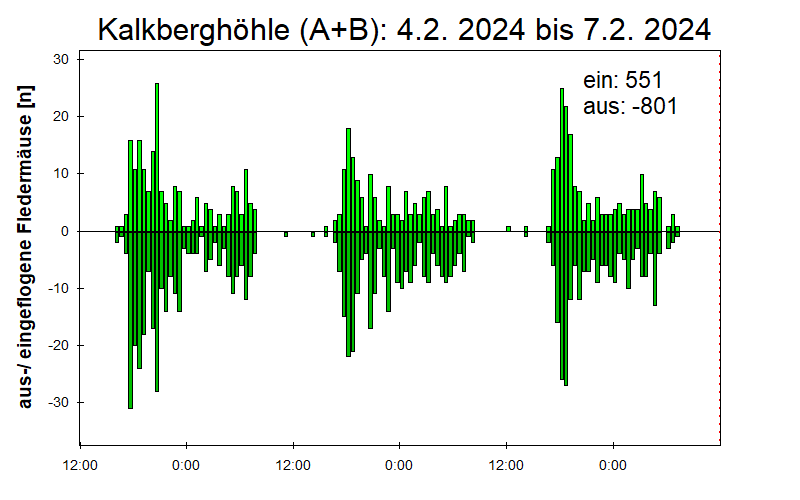 [Fledermaus] Lichtschranke: Segeberger Kalkberg (NABU Schleswig-Holstein)