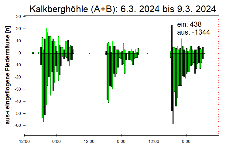 [Fledermaus] Lichtschranke: Segeberger Kalkberg (NABU Schleswig-Holstein)