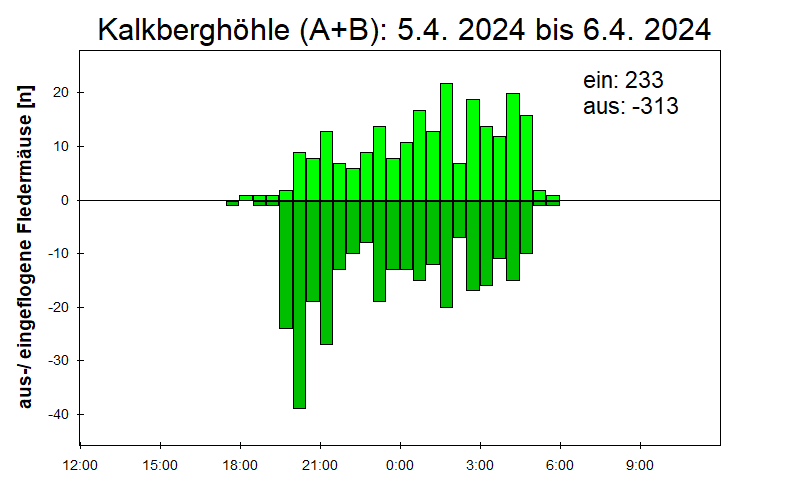 [Fledermaus] Lichtschranke: Segeberger Kalkberg (NABU Schleswig-Holstein)