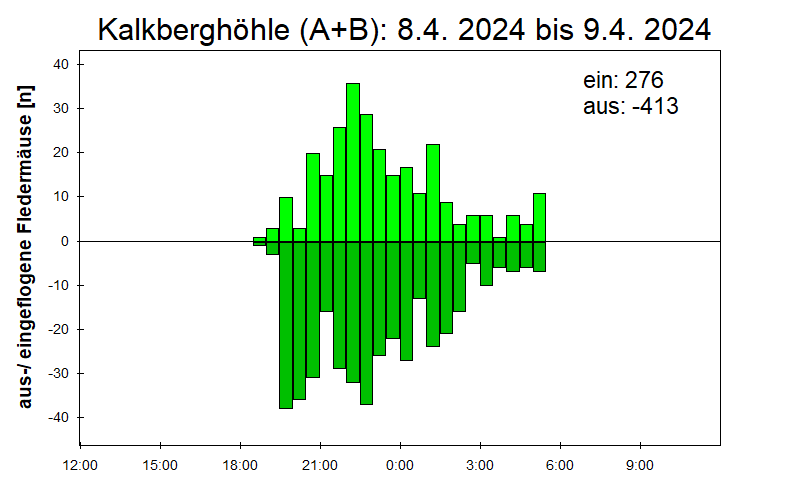 [Fledermaus] Lichtschranke: Segeberger Kalkberg (NABU Schleswig-Holstein)