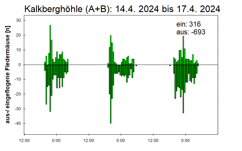 [Fledermaus] Lichtschranke: Segeberger Kalkberg (NABU Schleswig-Holstein)