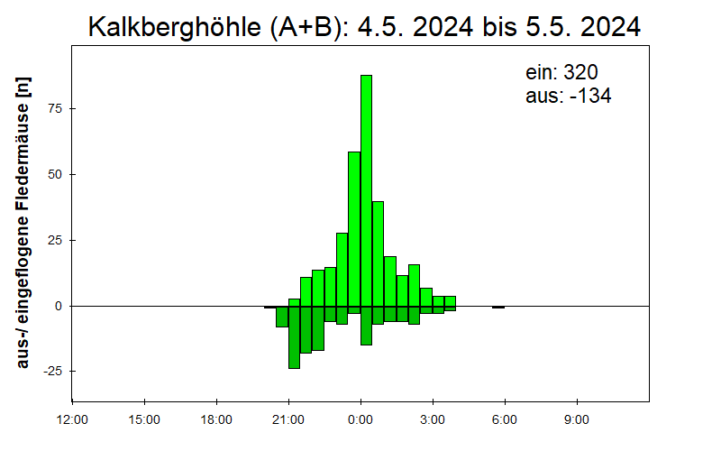 [Fledermaus] Lichtschranke: Segeberger Kalkberg (NABU Schleswig-Holstein)