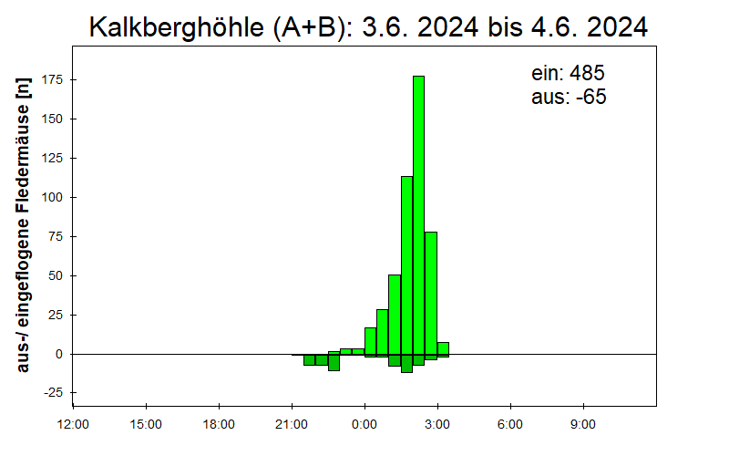 [Fledermaus] Lichtschranke: Segeberger Kalkberg (NABU Schleswig-Holstein)