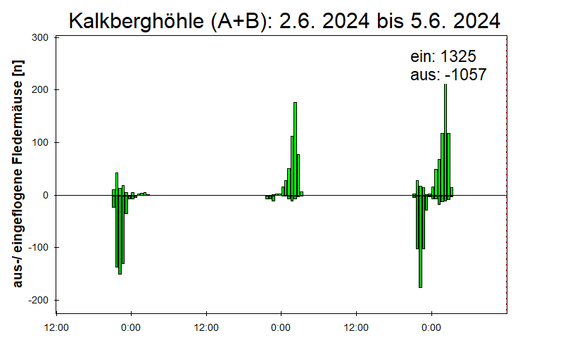[Fledermaus] Lichtschranke: Segeberger Kalkberg (NABU Schleswig-Holstein)