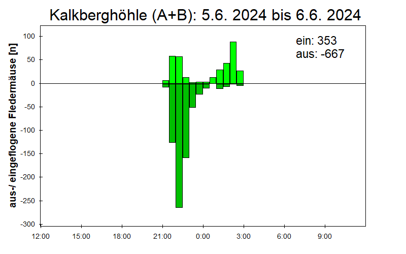 [Fledermaus] Lichtschranke: Segeberger Kalkberg (NABU Schleswig-Holstein)