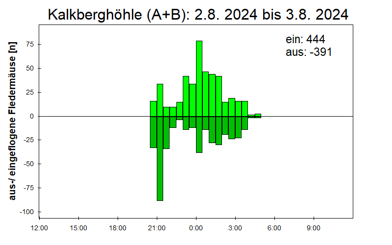 [Fledermaus] Lichtschranke: Segeberger Kalkberg (NABU Schleswig-Holstein)