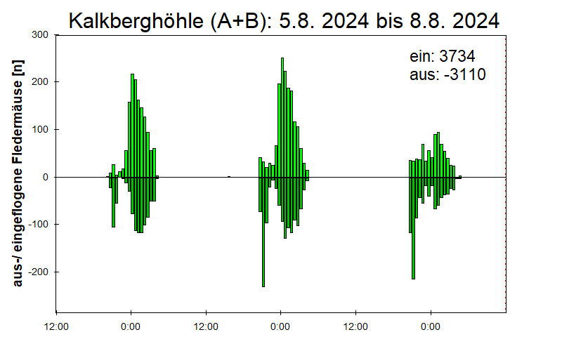 [Fledermaus] Lichtschranke: Segeberger Kalkberg (NABU Schleswig-Holstein)