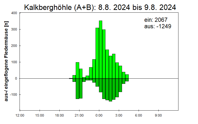 [Fledermaus] Lichtschranke: Segeberger Kalkberg (NABU Schleswig-Holstein)