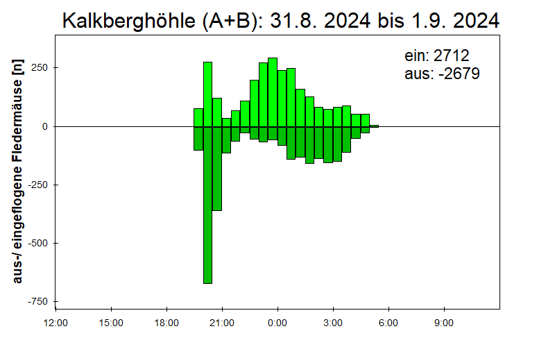 [Fledermaus] Lichtschranke: Segeberger Kalkberg (NABU Schleswig-Holstein)
