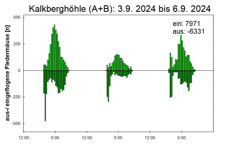 [Fledermaus] Lichtschranke: Segeberger Kalkberg (NABU Schleswig-Holstein)