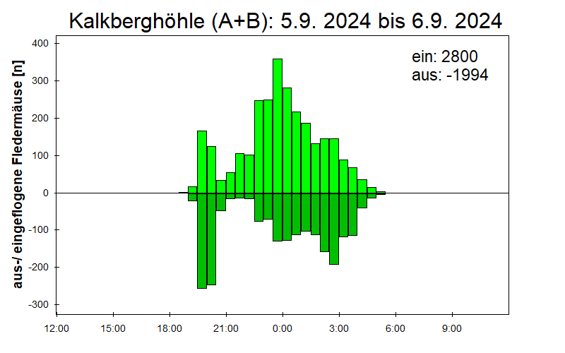 [Fledermaus] Lichtschranke: Segeberger Kalkberg (NABU Schleswig-Holstein)