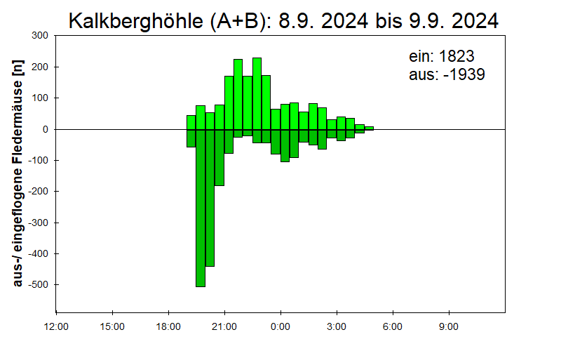 [Fledermaus] Lichtschranke: Segeberger Kalkberg (NABU Schleswig-Holstein)