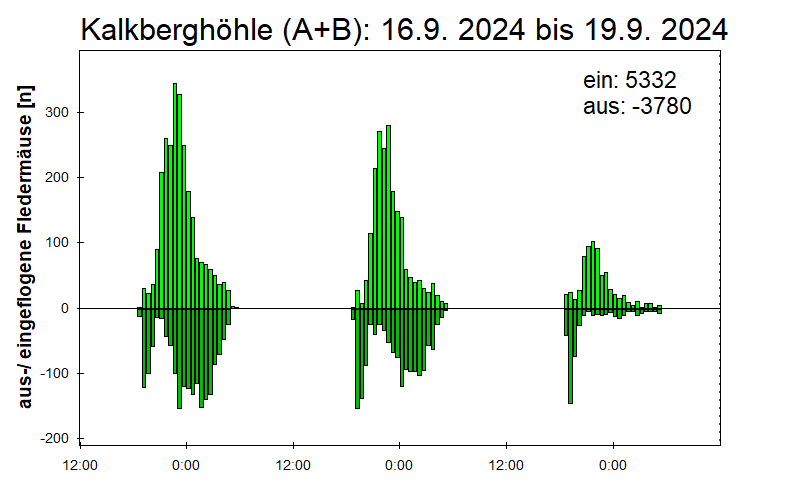 [Fledermaus] Lichtschranke: Segeberger Kalkberg (NABU Schleswig-Holstein)