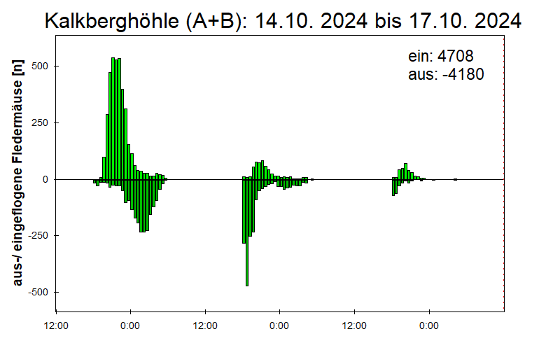 [Fledermaus] Lichtschranke: Segeberger Kalkberg (NABU Schleswig-Holstein)
