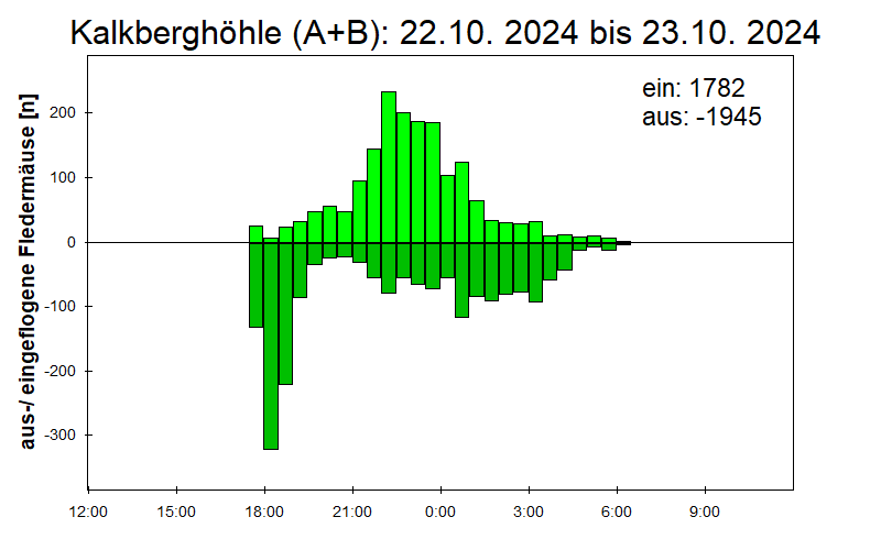 [Fledermaus] Lichtschranke: Segeberger Kalkberg (NABU Schleswig-Holstein)