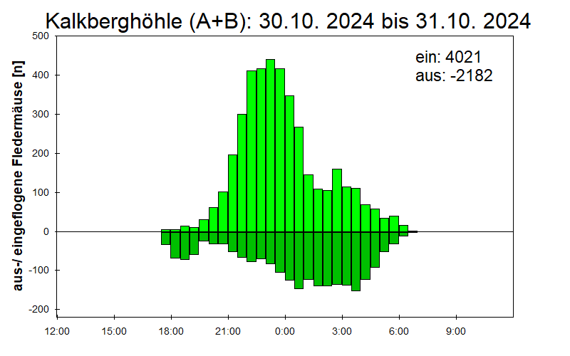 [Fledermaus] Lichtschranke: Segeberger Kalkberg (NABU Schleswig-Holstein)
