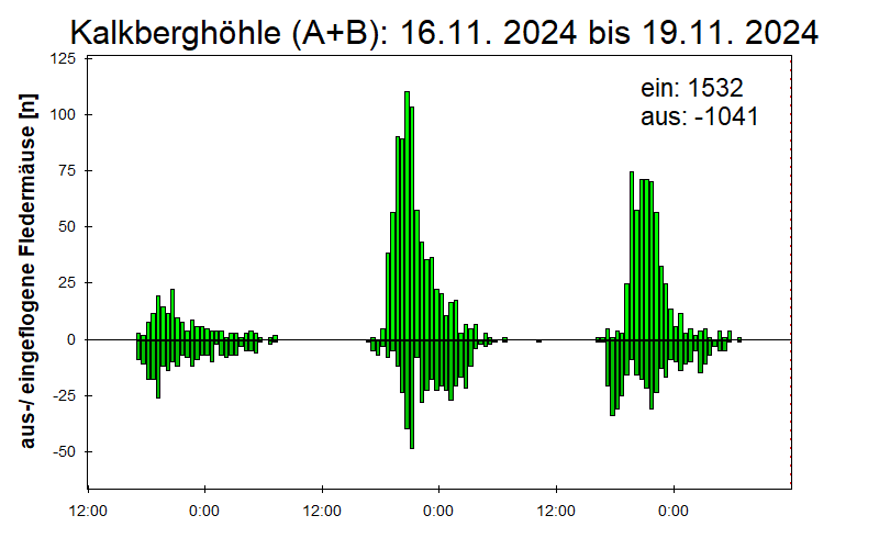 [Fledermaus] Lichtschranke: Segeberger Kalkberg (NABU Schleswig-Holstein)