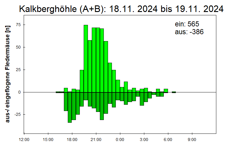 [Fledermaus] Lichtschranke: Segeberger Kalkberg (NABU Schleswig-Holstein)
