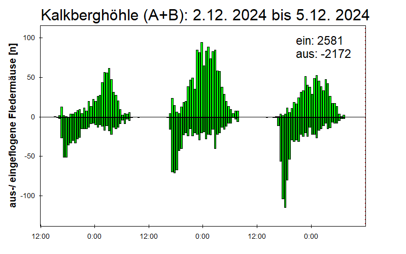 [Fledermaus] Lichtschranke: Segeberger Kalkberg (NABU Schleswig-Holstein)