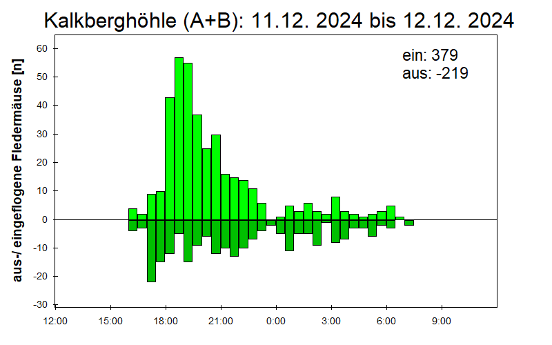 [Fledermaus] Lichtschranke: Segeberger Kalkberg (NABU Schleswig-Holstein)