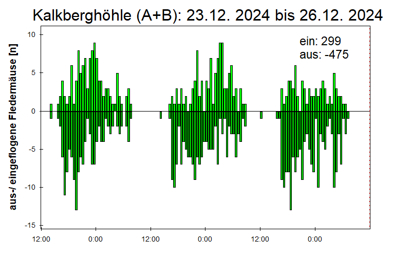 [Fledermaus] Lichtschranke: Segeberger Kalkberg (NABU Schleswig-Holstein)