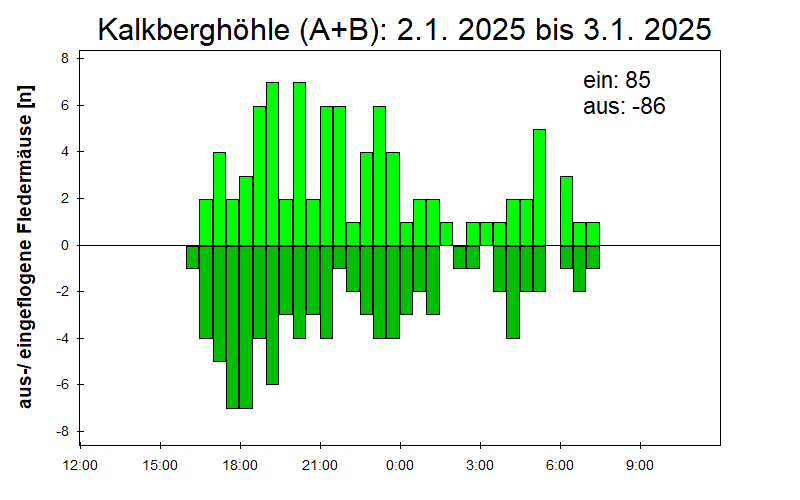 [Fledermaus] Lichtschranke: Segeberger Kalkberg (NABU Schleswig-Holstein)
