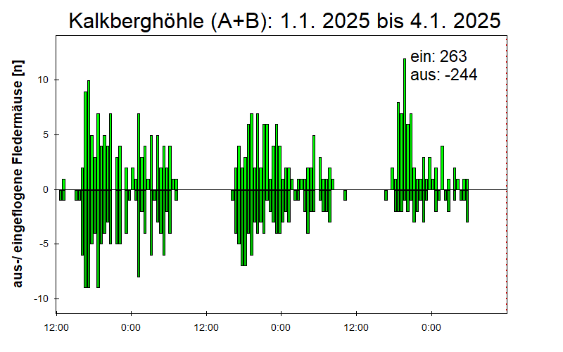 [Fledermaus] Lichtschranke: Segeberger Kalkberg (NABU Schleswig-Holstein)