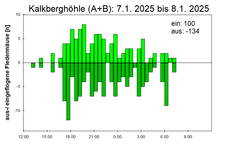 [Fledermaus] Lichtschranke: Segeberger Kalkberg (NABU Schleswig-Holstein)