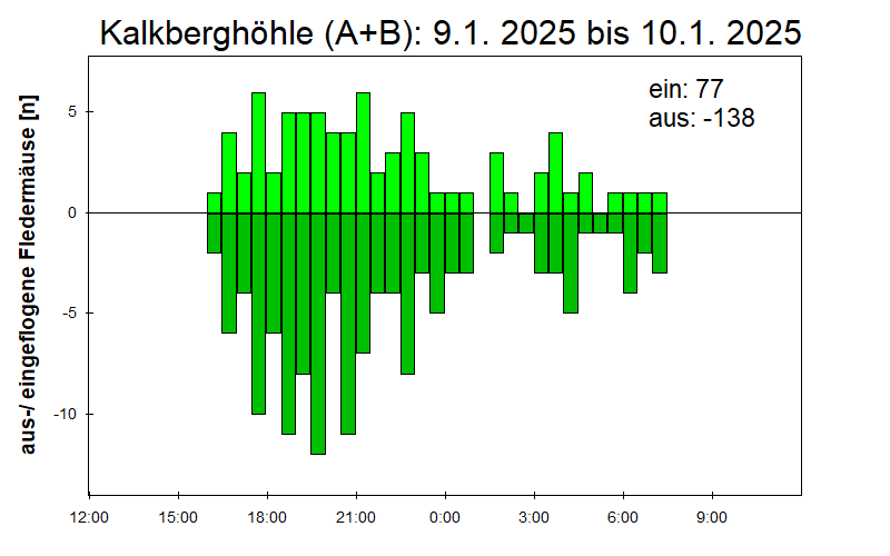 [Fledermaus] Lichtschranke: Segeberger Kalkberg (NABU Schleswig-Holstein)