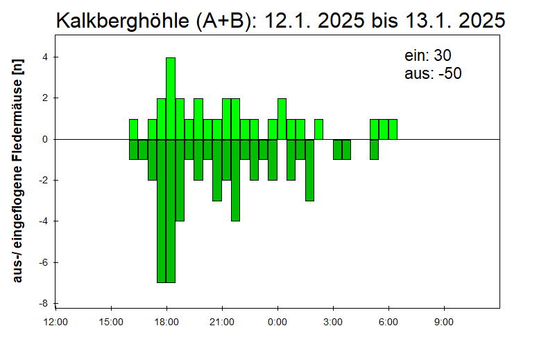 [Fledermaus] Lichtschranke: Segeberger Kalkberg (NABU Schleswig-Holstein)
