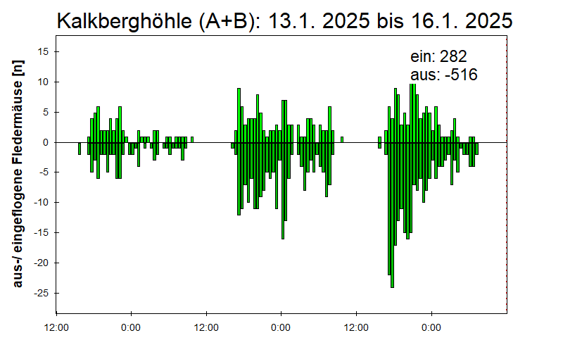 [Fledermaus] Lichtschranke: Segeberger Kalkberg (NABU Schleswig-Holstein)