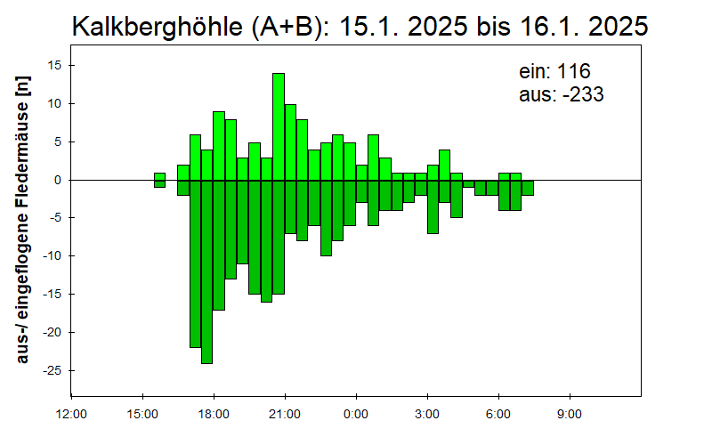 [Fledermaus] Lichtschranke: Segeberger Kalkberg (NABU Schleswig-Holstein)